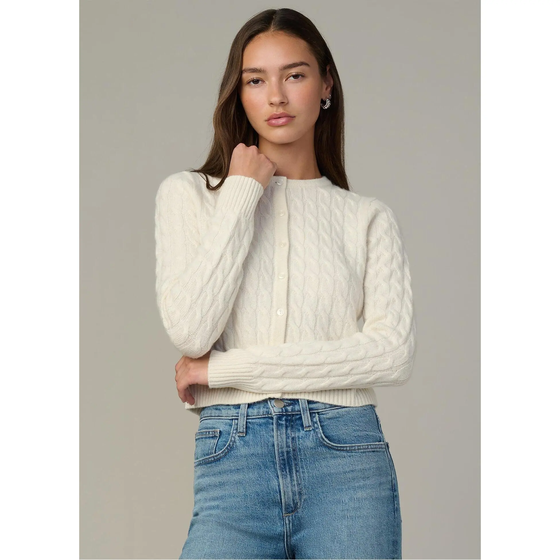 THE CABLE DANI CASHMERE CARDIGAN