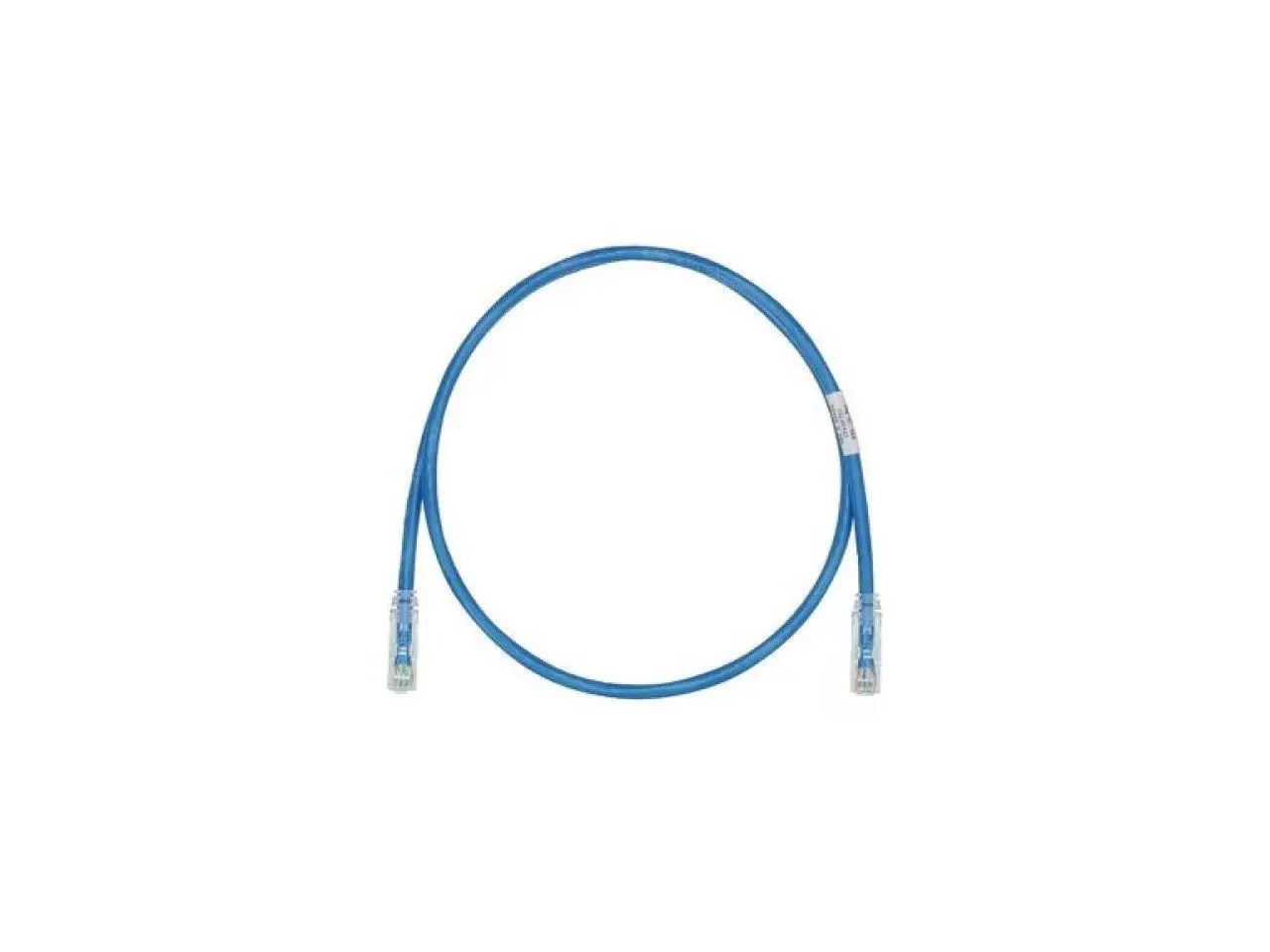 Panduit UTP28SP8INBU 8 in. Cat 6 Blue Network Ethernet Cable