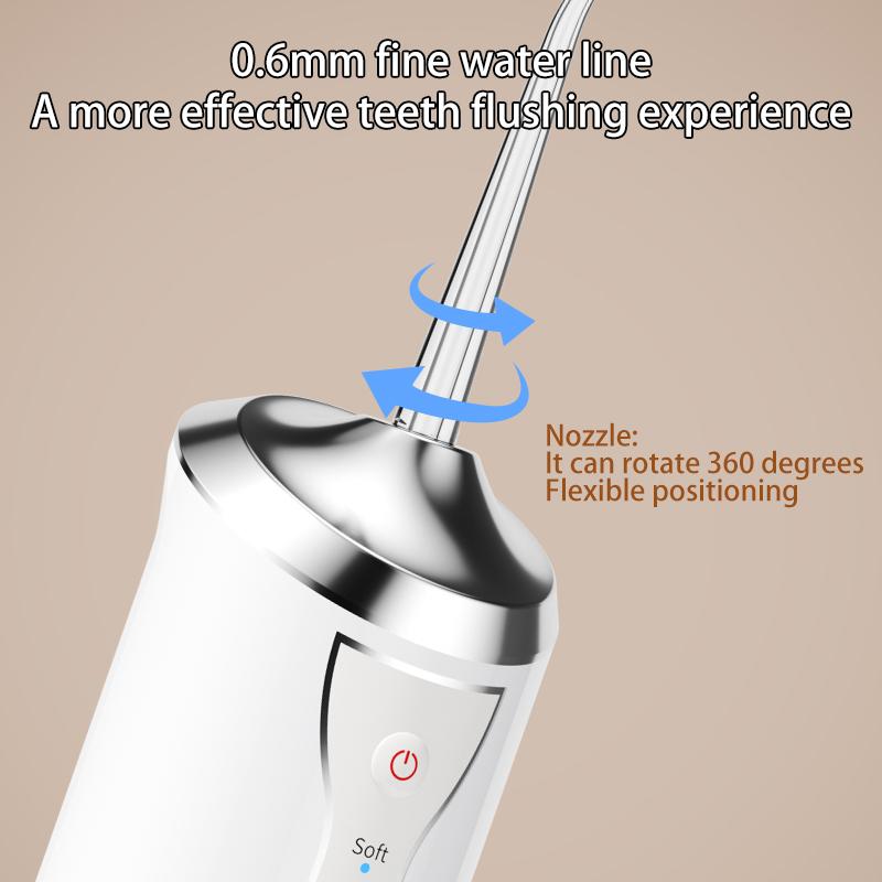 valentine gifts Rechargeable Water Flosser, Cordless DentalFlosser, Portable Oral Irrigator with 4 Counts JetTips, Waterproof Teeth Cleaner, 3 Modes Teeth~anina Toolfor Home & Travel #ToP Picks