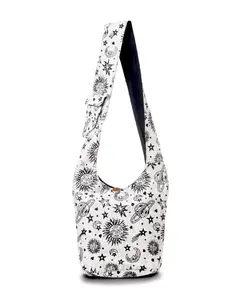 Kathmandu Collection Celestial Print Hobo Bag