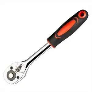 1/4、3/8 Inch Ratchet Wrench 24 Tooth Drive Ratchet Socket Wrench Tool Multi-funtion DIY Hand Tool Ratchet Handle Wrench Multifunctional Ratchet Wrench