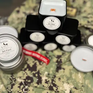 Jet Fuel Candle - A tribute to Naval Aviation & Freedom