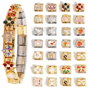 Creative golden exquisite accessory patch-style DIY multifunctional and combinable fashion bracelet jewelry