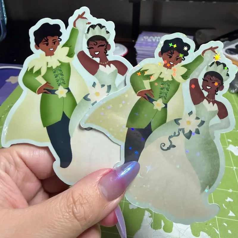 Dreams Do Come True Waterproof Princess Sticker