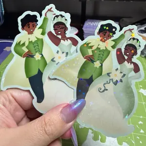 Dreams Do Come True Waterproof Princess Sticker