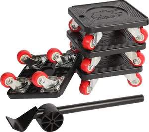 2026 Furniture Lifter Tool Set with 360° Rotating Wheels Furniture Dolly,Heavy-Duty Mover for Furniture, Refrigerator, Sofa, and Cabinet
