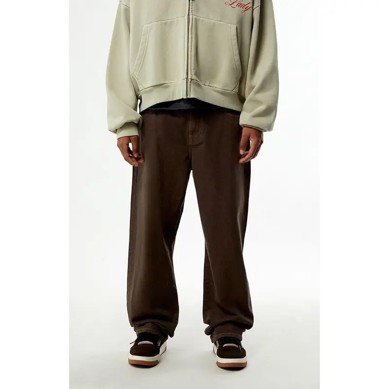 Pacsun Men's Dylan Baggy Jeans Dark Brown