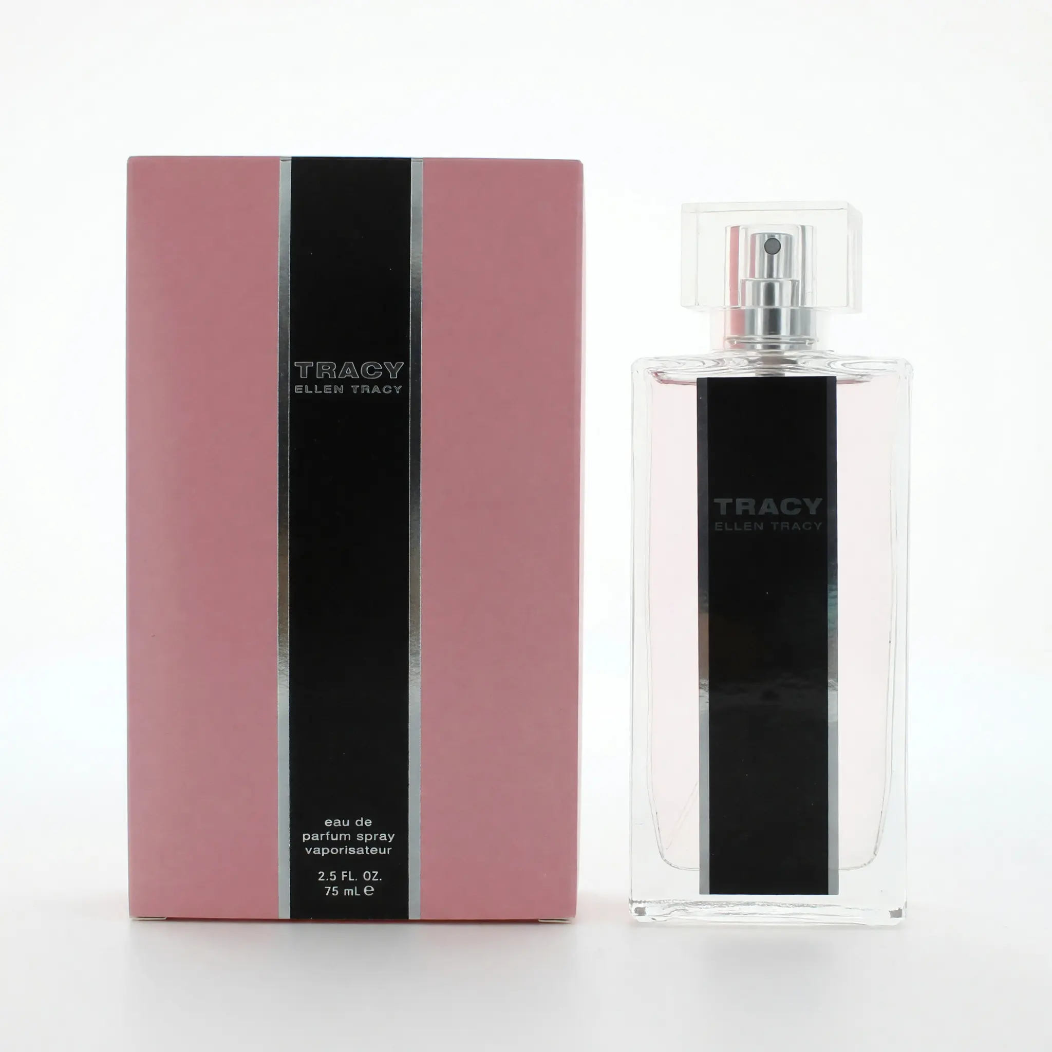 Tracy by Ellen Tracy, 2.5 oz EDP Spray for Women, Almond Milk, Fruity, Modern Luxury, Rose, Vanilla, Luscious Sparkling Top Notes, Creamy Almond Milk, Vanilla Scents, Exotic Rose, Floral, Fragrance Floral, Floral Fruity Scents