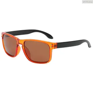 Polarized Outdoor Sports Sunglasses for Men & Women UV400 Anti-Glare Fishing Cycling Driving Glasses Lightweight Wrap Around Shades, Fashion European & American Style for Hiking Running Beach Travel