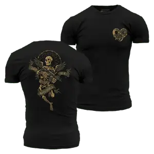 Grunt Style LOVE IS A BATTLEFIELD T-Shirt, Unisex Short Sleeve Casual 100% Cotton, Streetwear Menswear