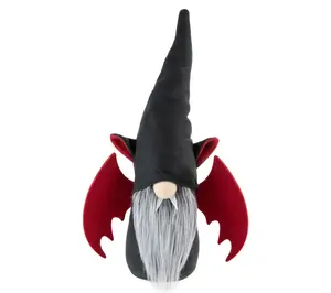 Northlight 17" Halloween Boy Gnome with Bat Wings