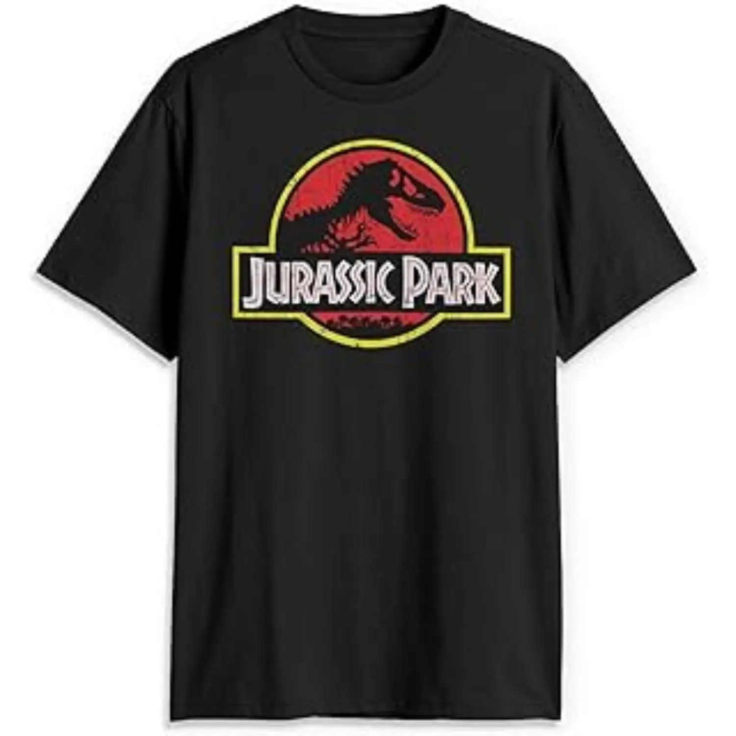 Jurassic Park Men's Logo Graphic Tee, Menswear Casual Wear Clothes, Sports & Outdoor Sports Top