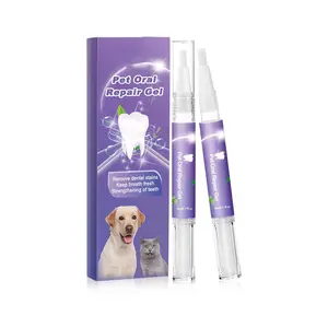 2 Pieces Pet Teeth Cleaning Gel, Gentle Oral Freshening Care for Puppy Kitten
