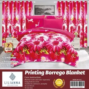 Printing borrego blankets 7 pc