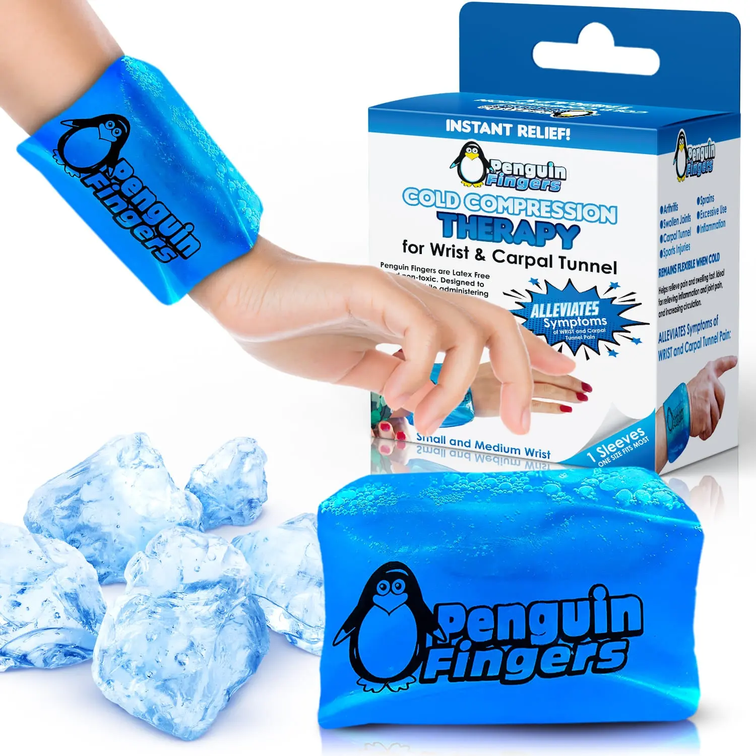 Penguin Fingers Wrist Cold Compression Pack