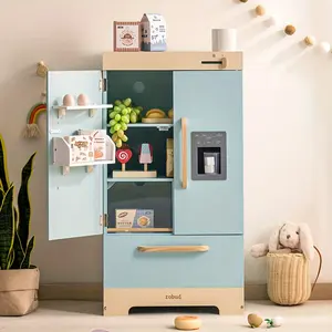 Play Every Kitchen Refrigerator Toy, Contains A Wealth Of Accessories, Birthday Gifts Christmas Gifts