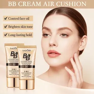 High-Coverage waterproof snail BB cream - mattefinish, long-lasting moisturizing and oil control,creates a natural makeup look, refreshing and non-greasy, perfect for makeup beginners