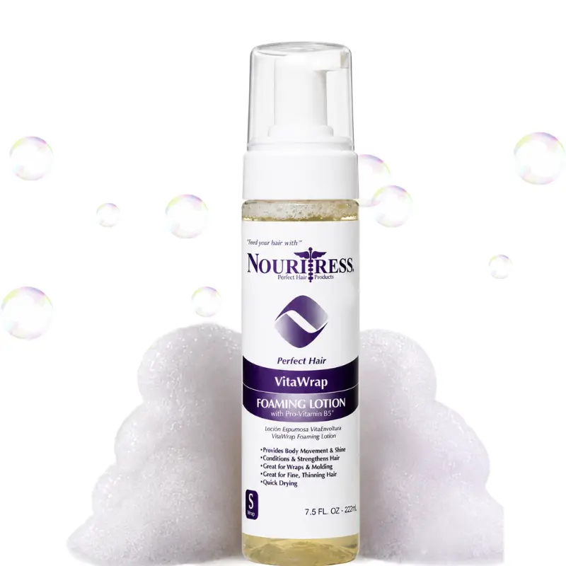 NouriTress Perfect Hair VitaWrap Foaming Lotion Enriched with Pro-Vitamin B5  7.5 FL OZ
