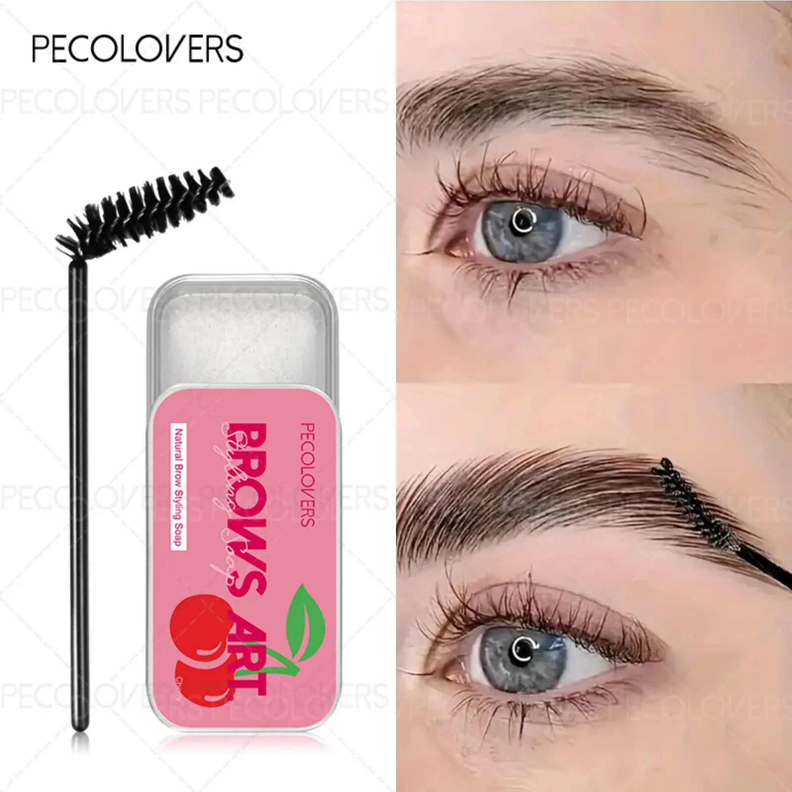 1PC Eyebrow Soap Long Lasting Brows Styling Soap Waterproof Smudge Proof Eyebrow Gel 3D Brows Styling Soap Eyebrow Soap Brow Soap, Eyebrow Makeup, Eyebrow Kit, Brow Freeze Gel