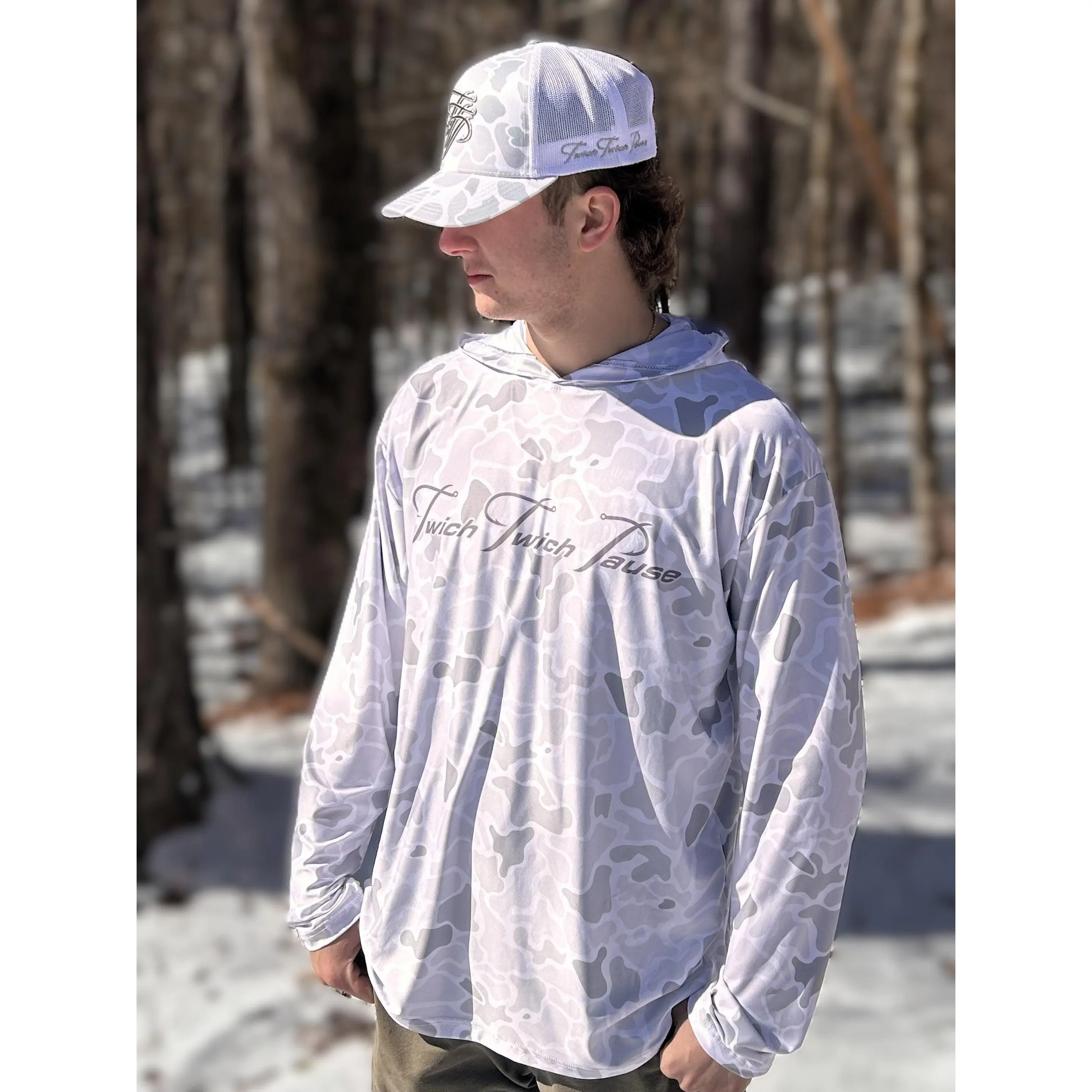 UPF50 Hoodie - Yeti Camo