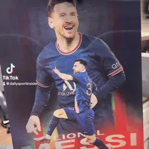 Leo Messi 3D poster