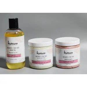 Berry Crush Moisturizing Gift Set for Skin Care by Nuhture