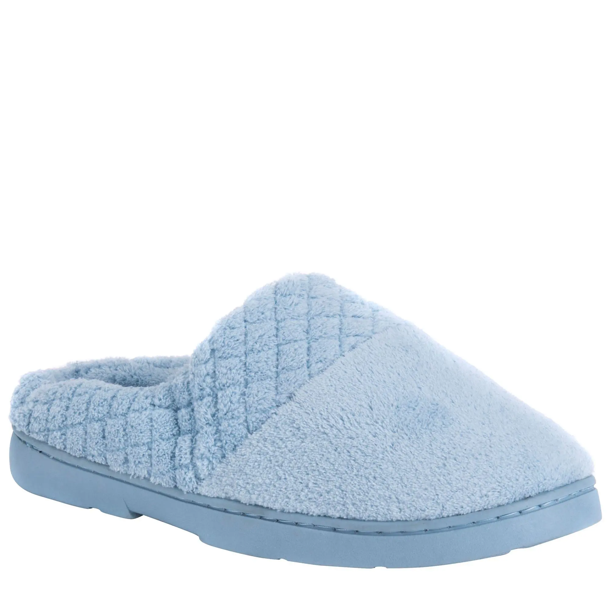 MUK LUKS Micro Chenille Clogs with QuiltedBand