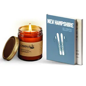 New Hampshire Candle & Journal Set