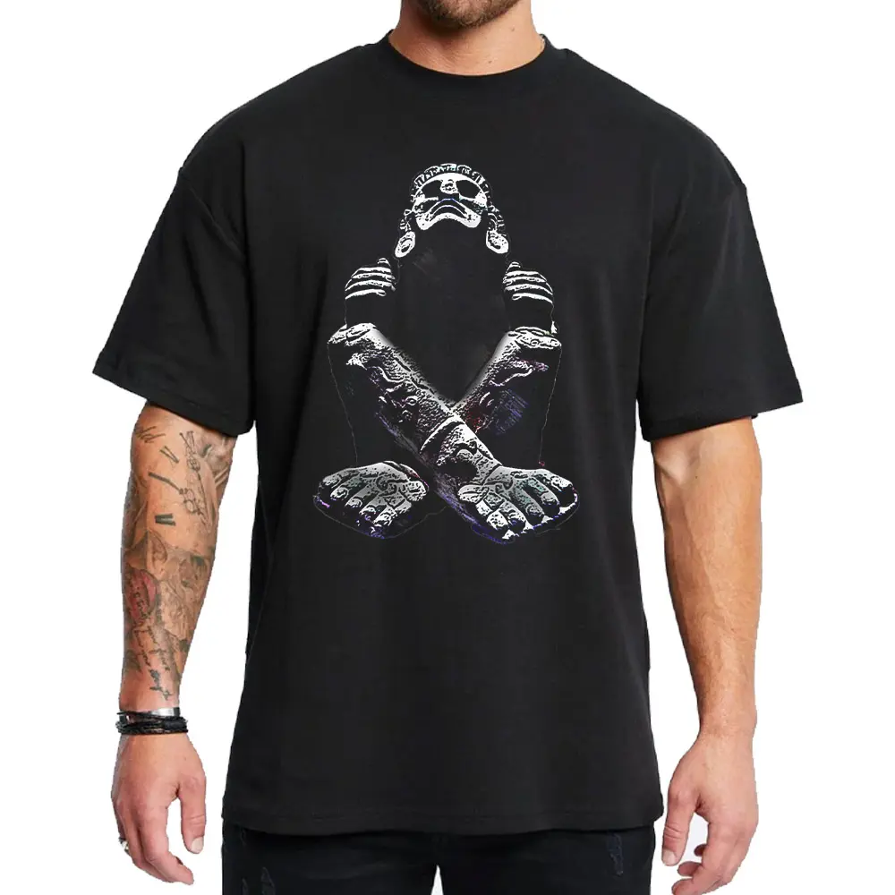 Chicano Clothing, Aztec Art Mex Clothes, Oversized Graphic Tee for Men & Women Medium Heavy Polyester Sweatshirt Loose Fit Casual Streetwear AZT16