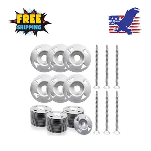 200 Pcs Foam Board Fasteners Kit Washers