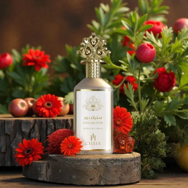L'HAYA Stellar D'or Extrait de Parfum - 100ml Unisex Fragrance, Parfum Strength, Long Lasting, Rose Scent, Everyday Wear, Single Item, 100Ml Perfume, Daily Wear