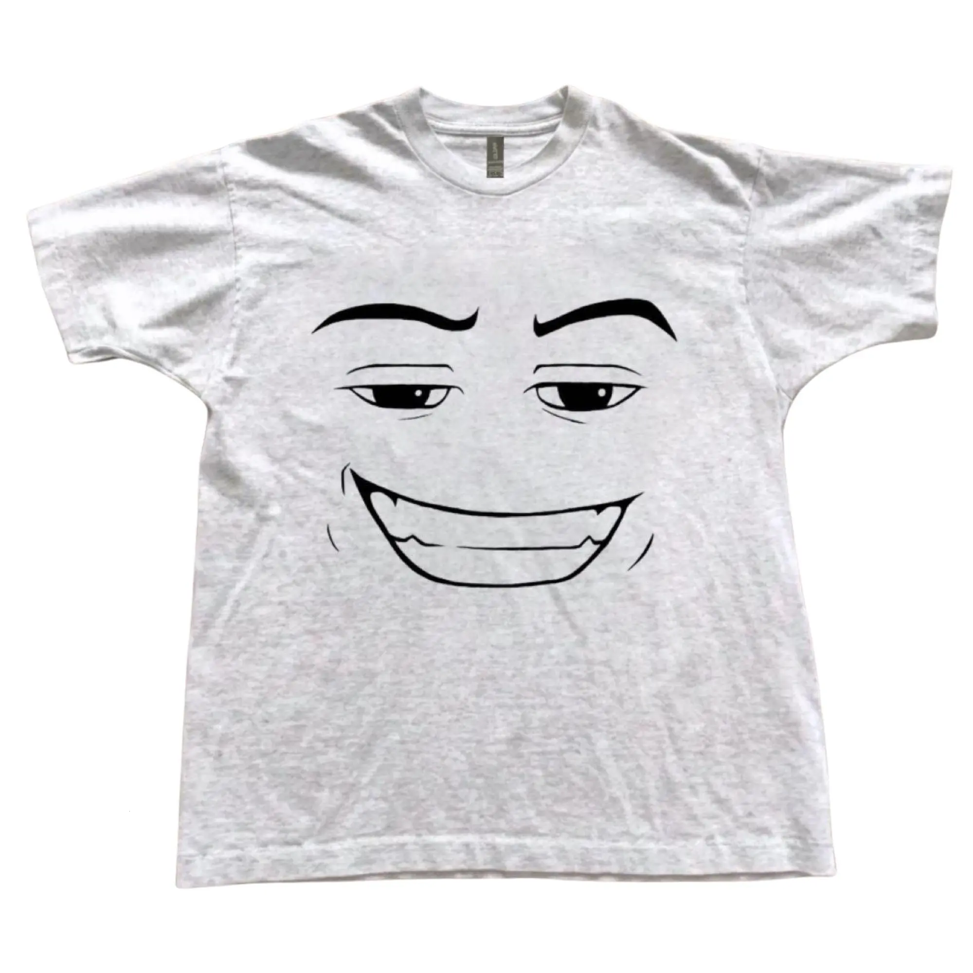 Funny Block Face Graphic Tee | Retro Gaming Meme Unisex T-Shirt | Y2K Internet Humor Streetwear | Trending Graphic Tee