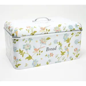 Laura Ashley Bread and Baked Goods Storage Bin with Handle