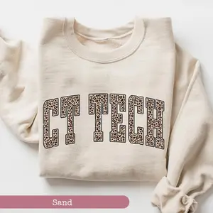 CT Tech T-SHIRT / Sweatshirt /Hoodie , Scan Worker , Radiology Department , Medical Worker , CT Technician Cotton Crewneck