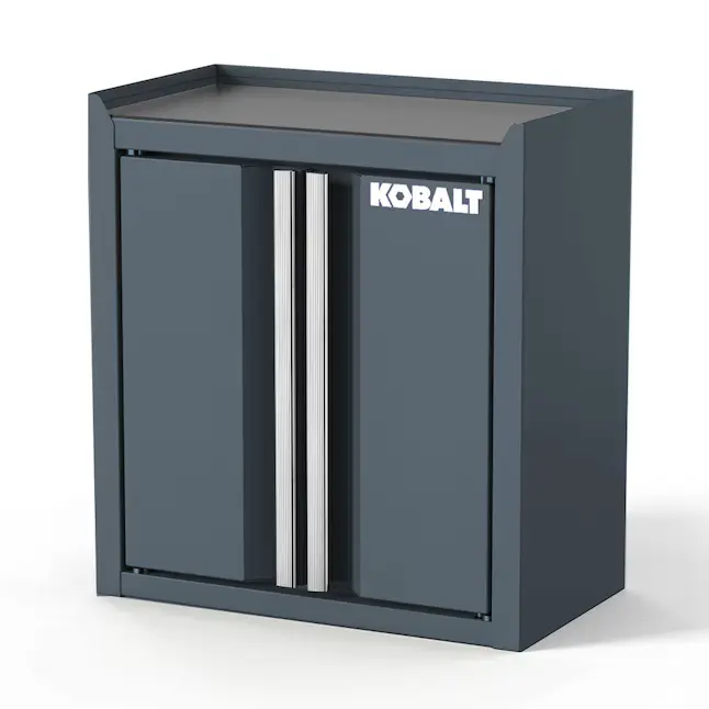 Kobalt Kobalt Mini Cabinet - Grey Portable Toolbox BRAND NEW VARIANT Durable Toolbox Durable Metal Box Tool Storage Box Tool Box Organizer