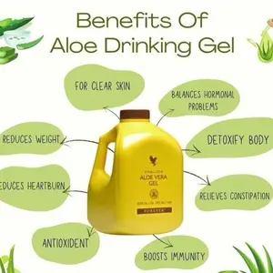 Forever Aloe Vera Juice - Boosts Immunity, Detoxifies Body, Reduces Heartburn, Balances Hormonal Problems, For Clear Skin 6 bottles