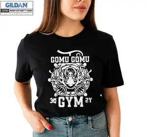 Gomu Gomu Gym One Piece Animation Cartoon DTG Men T-shirt  , Hoodie & Sweatshirt