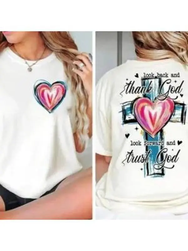 Heart - warming and Meaningful T - Shirt: Make a Statement with a Heart - centered Design - Perfect for Those Seeking a Blend of Style and Spirituality