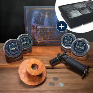 Drink Smoking Starter Kit + Cubic Ice Trays