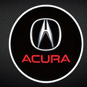 2 Pcs Acura  Car Door Lights, Car Decorative Light, Door Logo Projector Welcome Light, LED Projector Car Door Welcome Light, Personalized Door Projection Light （Batteries Not Included）
