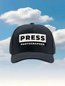 PRESS PHOTOGRAPHER 2026 new model Multi Color Unisex Adjustable Classic Baseball Cap - Comfortable Breathable Hat Suitable for Men and Women for Daily Casual Wear, Outdoor Sports, Hiking, Running a