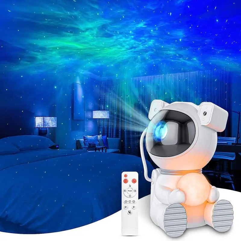 Astronaut Galaxy Projector, Star Projector for Bedroom, LED Night Light for Kids Room with Timer and Remote, Room Decor Aesthetic, Home Decor, Gifts f