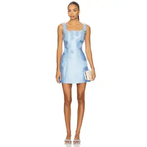 ELLIATT Elder Mini Dress in Baby Blue