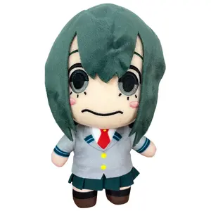 My Hero Academia - Tsuyu Asui Seifuku Plush 8"H