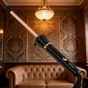 Viral 9mm Micro Curling Iron for Perfect Bouncy Curls & Ringlets Ultra Slim Barrel Auto Heat Control Home Salon Essential Tool