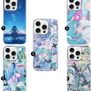 Hatsune Miku Phone Case | Vocaloid Anime Case Compatible with iPhone X, 11, 12, 13, 14, 15 & more