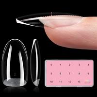 Only Oval Nail Tips-224pcs