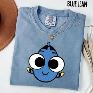 Comfort Colors® Baby Dory T-Shirt Finding Dory Baby Dory Blue Fish Tee, Ocean Cartoon Shirt, Youth Tee Toddler Shirt, Dory Fan Gift