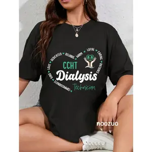 100% Cotton CCHT Dialysis Technician Kidney Hemodialysis Dialysis Tech T-Shirt