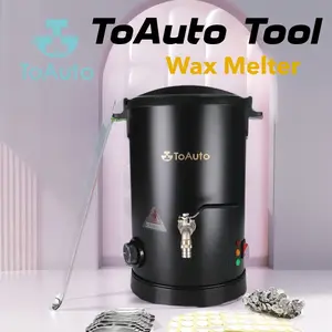 ToAuto Wax Melting 5L Furnace for DIY Hobbyist Home Decor Wax Melter Pot with Faster Pour Spout and Temperature Controller, No Cloggy and Easy Clean Up Body Care Hair Removal tools and gadgets for him